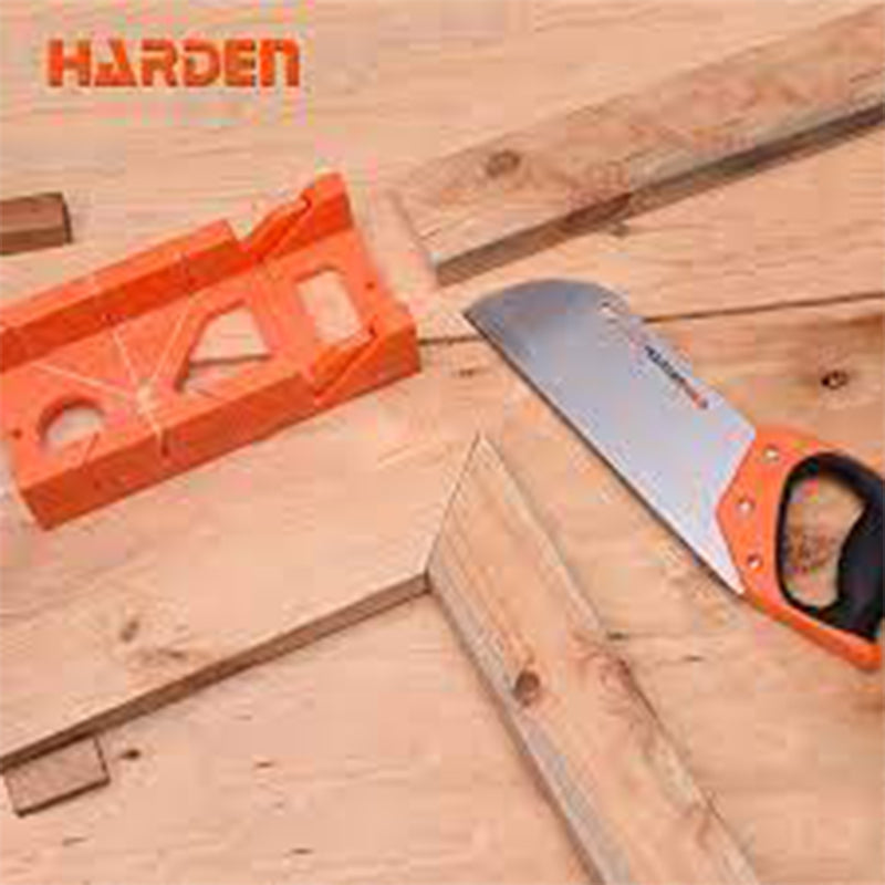 HARDEN Mitre Box With Back Saw Set 300x140x70mm