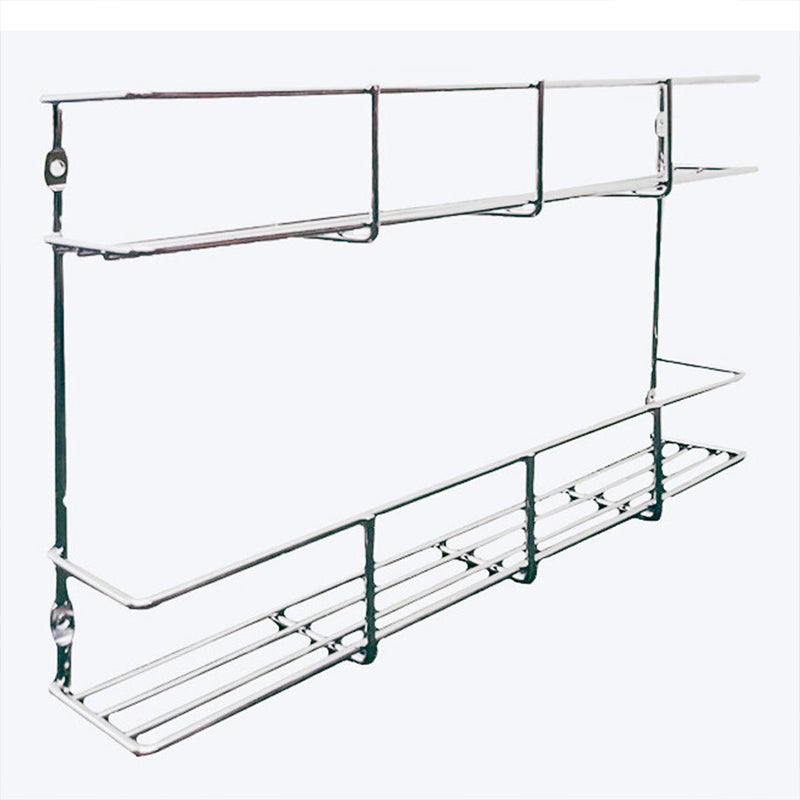 ROCO Spice Rack 2 Tier Chrome - Premium Hardware from ROCO - Just R 166! Shop now at Securadeal