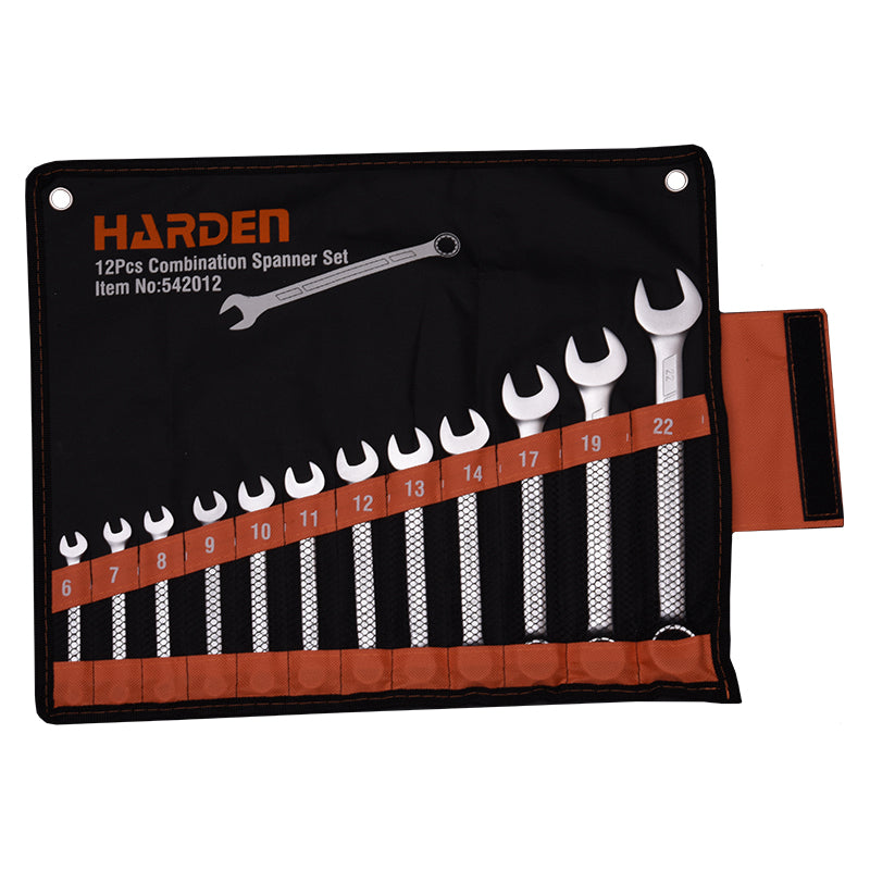 HARDEN 12 Piece Combination Spanner Set 6mm - 22mm - Premium Spanner from HARDEN - Just R 733! Shop now at Securadeal