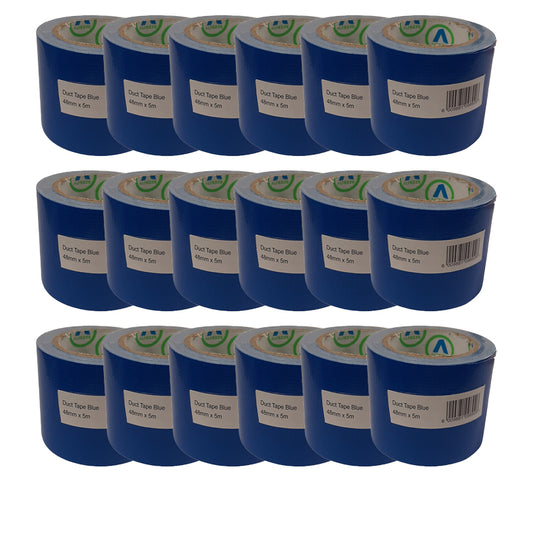 AVAST Duct Tape Blue 48mm x 5m ( 18 Pack ) - Premium Tape from AVAST - Just R 280! Shop now at Securadeal