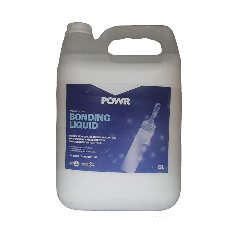 POWR Bonding Liquid Bonding Agent 5 Litre - Premium Hardware Glue & Adhesives from POWR - Just R 161! Shop now at Securadeal