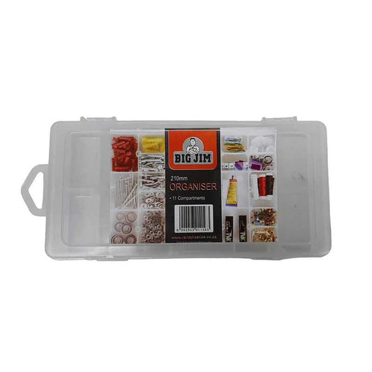 BIG JIM Basic Organiser Set Clear 210mm - Premium hard from Big Jim - Just R 21! Shop now at Securadeal