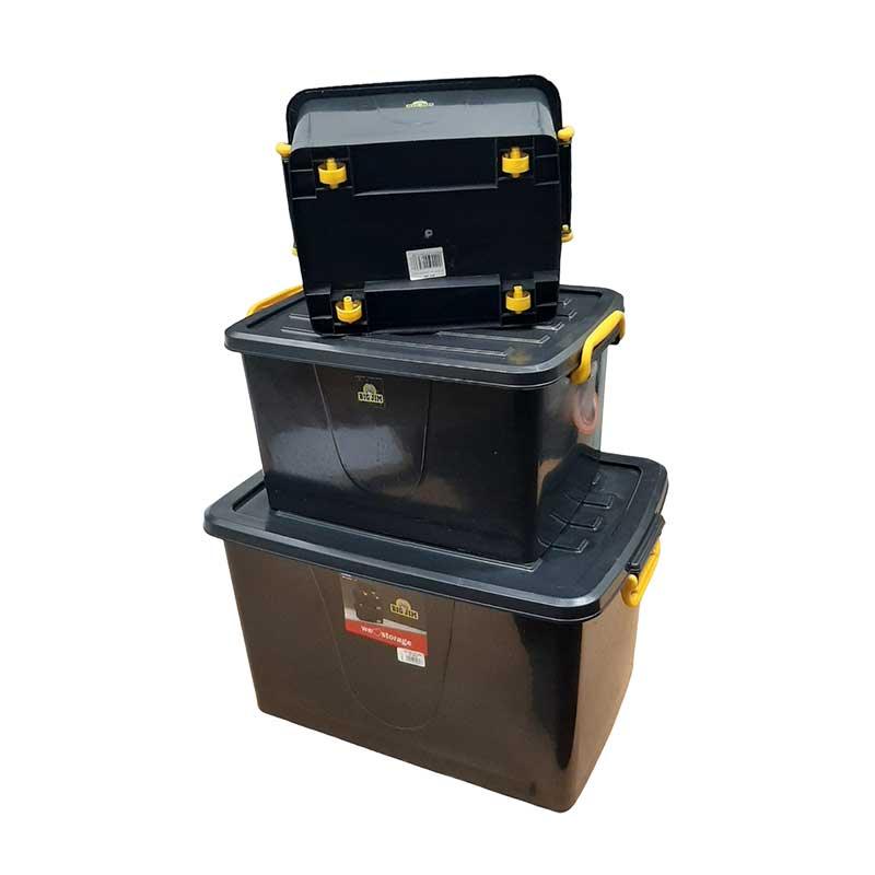 BIG JIM Roller Box Combo 16 Litre +32 Litre + 55 Litre Black - Premium Hardware from Big Jim - Just R 327! Shop now at Securadeal