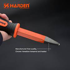 HARDEN Point Chisel TPR Handle 19mm x 250mm