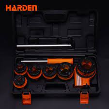 HARDEN 9 Pieces Pipe Threading Set 1/4"-1 1/4"