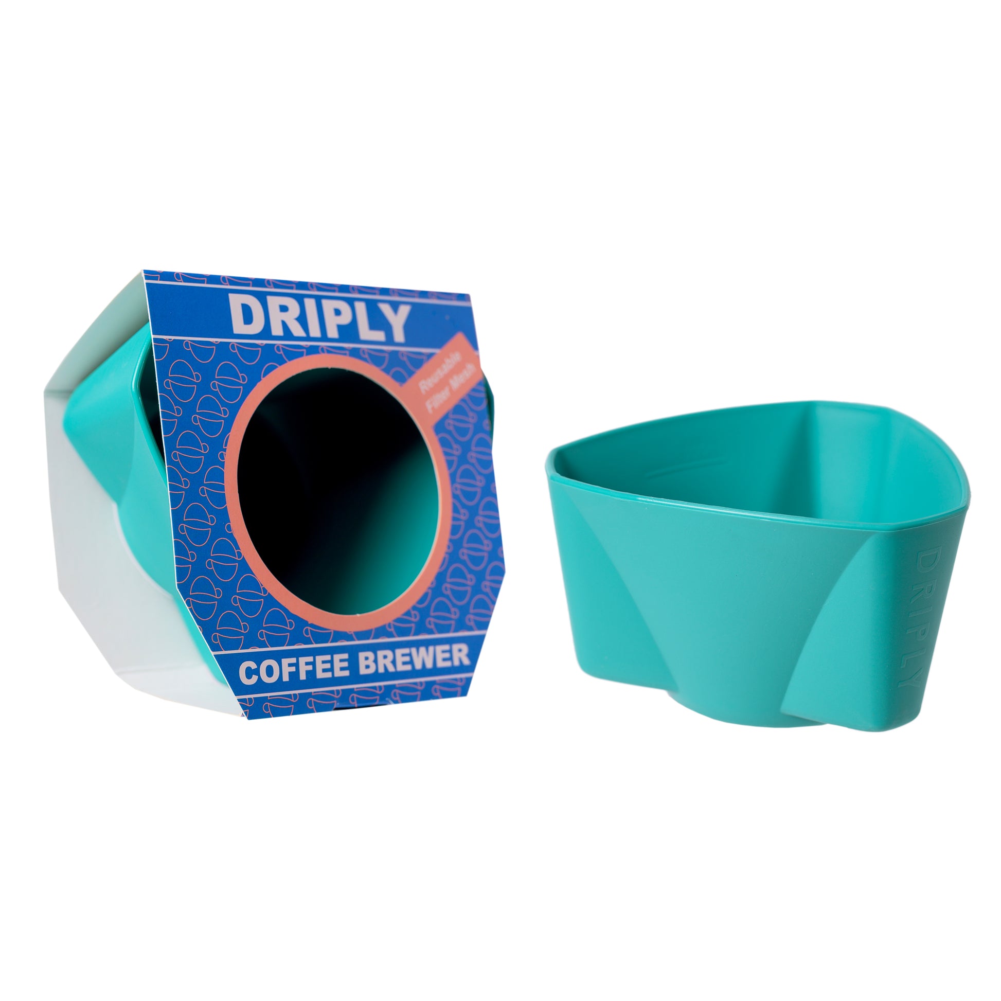 DRIPLY Coffee Maker Mint - Premium Coffee Machine & Filters from Driply - Just R 130! Shop now at Securadeal