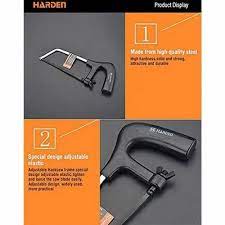 HARDEN 6" Mini Hacksaw Frame