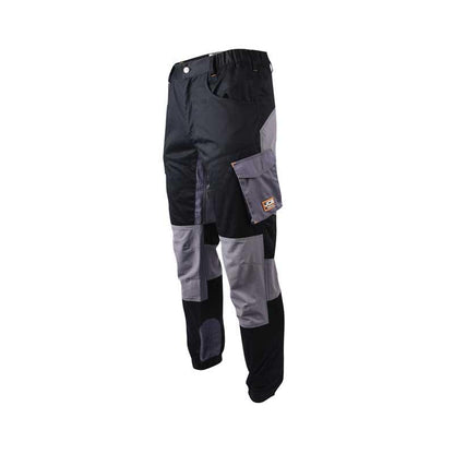 JCB Stretch Technical Trousers Black/Grey