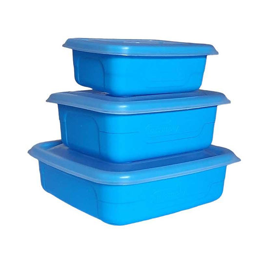 MISS MOLLY Food Saver Regal Set Dark Blue (3 Pack)-1x200ml 1x400ml 1x500ml BPA-Free - Premium storage from Miss Molly - Just R 31! Shop now at Securadeal