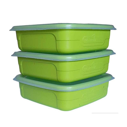 MISS MOLLY Food Saver Set Regal 400ml Avo ( 3 Pack) BPA-Free - Premium storage from Miss Molly - Just R 27! Shop now at Securadeal