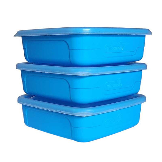 MISS MOLLY Food Saver Set Regal 400ml Dark Blue (3 Pack) BPA-Free - Premium storage from Miss Molly - Just R 27! Shop now at Securadeal