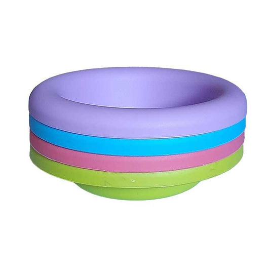 MISS MOLLY Nipper Bowl 4 Set Avo/Coral/Dark Blue/Lilac - Premium Bowls from Miss Molly - Just R 28! Shop now at Securadeal