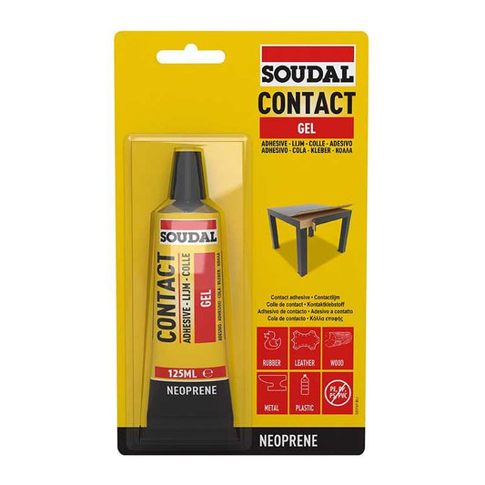 SOUDAL Contact Adhesive Gel Blister 125ml - Premium Hardware from SOUDAL - Just R 92! Shop now at Securadeal