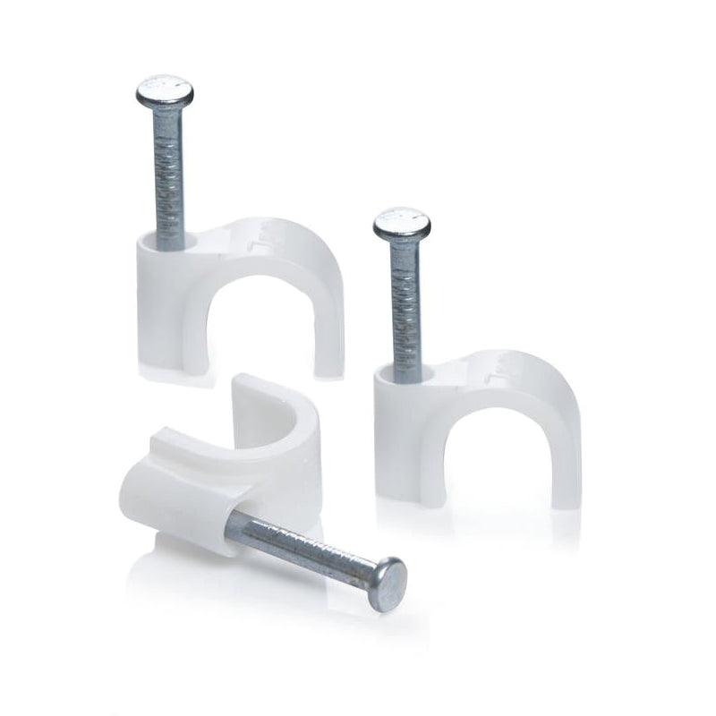 UNITED ELECTRICAL Cable Clips Unit 9mm Round ( Pack of 100 ) - Premium Cable Clips from United Electrical - Just R 17! Shop now at Securadeal