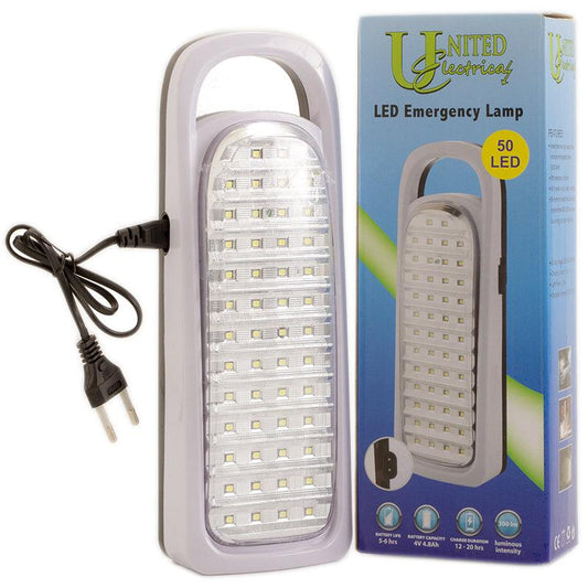 UNITED ELECTRICAL Emergency 50 LED Light - Premium lighting from United Electrical - Just R 151! Shop now at Securadeal