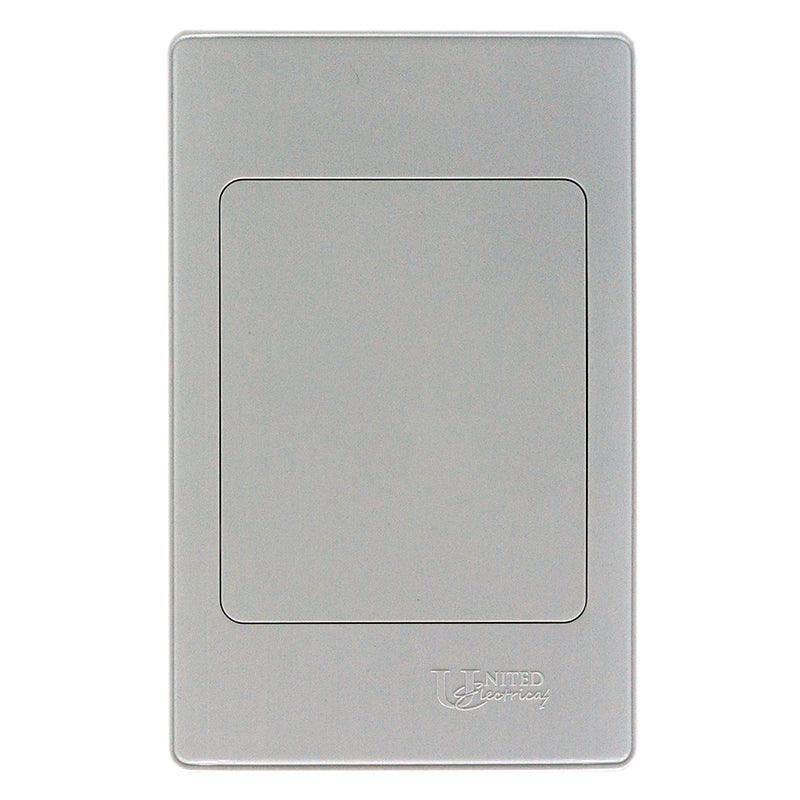 UNITED ELECTRICAL PVC Blank Cover 4X2 - Premium Light Switch from United Electrical - Just R 17! Shop now at Securadeal