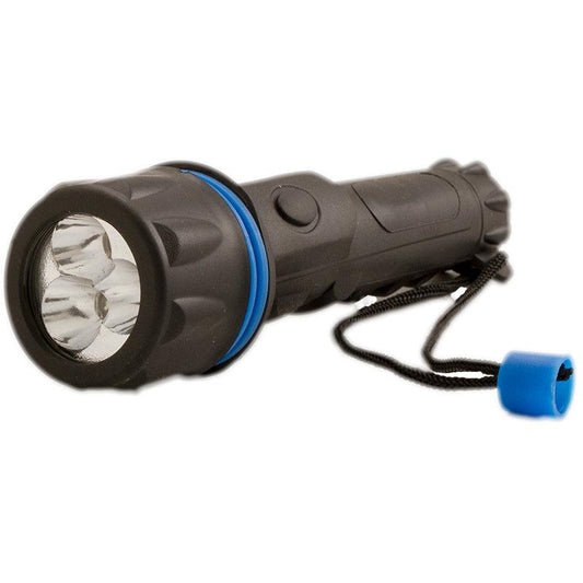 UNITED ELECTRICAL Rubber Torch 3 LED SML - Premium Torch from United Electrical - Just R 46! Shop now at Securadeal