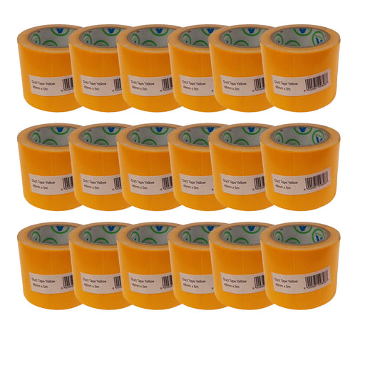 AVAST Duct Tape Yellow 48mm x 5m ( 18 Pack ) - Premium tape from AVAST - Just R 280! Shop now at Securadeal