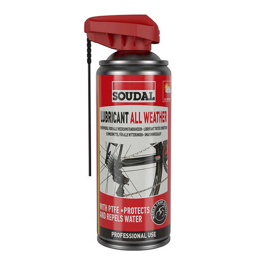 SOUDAL Cycle Lubricant All Weather Aerosol Professional Use 400ml