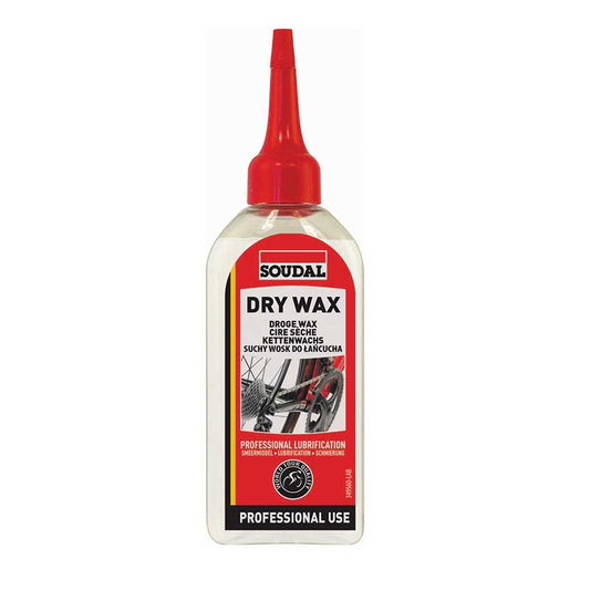 SOUDAL Cycle Dry Wax Chain Lubricant Professional Use 100ml