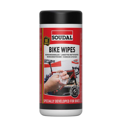 SOUDAL Cycle Cleaning Bike Wipes 50 Piece