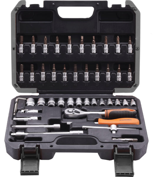 HARDEN 46 Piece ¼” Drive Socket Set - Premium Hardware from HARDEN - Just R 844! Shop now at Securadeal