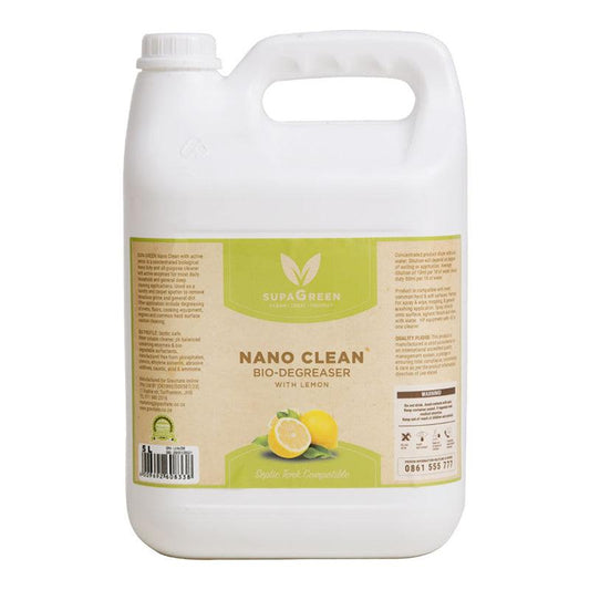 NANO CLEAN Eco Friendly Bio Degreaser with Lemon 5 Litre - Premium Cleaning Products from Gravitate - Just R 231! Shop now at Securadeal