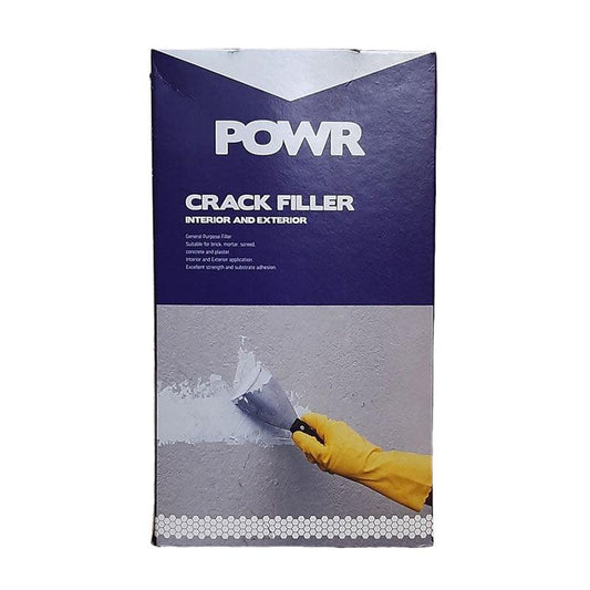 POWR Crack Filler Exterior/Interior 2kg - Premium Hardware from POWR - Just R 37! Shop now at Securadeal