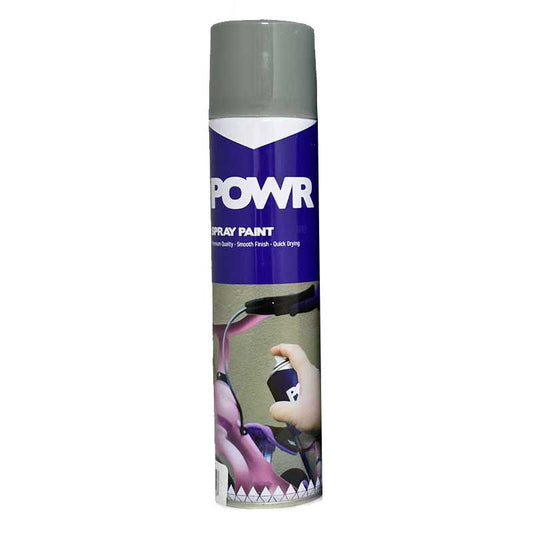 POWR Spray Paint STD 300ml Tin Grey Machinery - Premium Spray Paint from POWR - Just R 41.70! Shop now at Securadeal