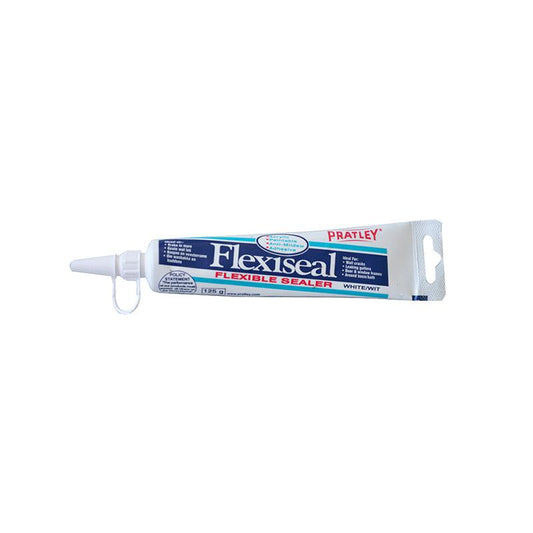 PRATLEY Sealant Flexiseal 125gm Tube Carded White - Premium Hardware from Pratley - Just R 31! Shop now at Securadeal