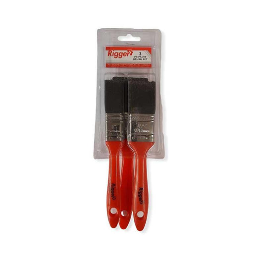 RIGGER Synthetic DIY Paint Brush 3 Piece Set - Premium Hardware from Rigger - Just R 35! Shop now at Securadeal