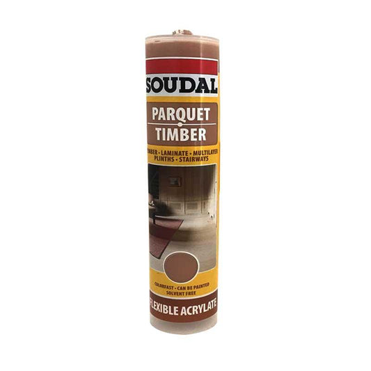 SOUDAL Parquet Timber Laminate Sealant Cherry 310ml Cartridge - Premium Hardware from SOUDAL - Just R 71! Shop now at Securadeal