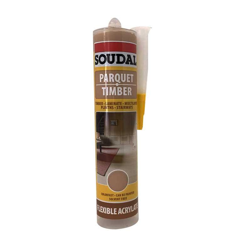 SOUDAL Parquet Timber Laminate Sealant Middle Oak 310ml Cartridge - Premium Hardware from SOUDAL - Just R 71! Shop now at Securadeal