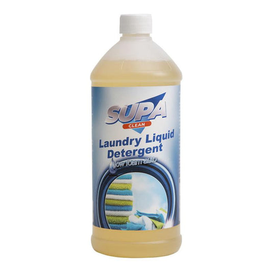 SUPA CLEAN Laundry Liquid Detergent Auto 1 Litre - Premium Cleaning Products from Gravitate - Just R 71! Shop now at Securadeal