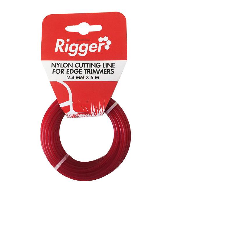 Trimmer Cutting Nylon Line 2.4mm x 6mt - Premium Home & Garden from Rigger - Just R 9! Shop now at Securadeal